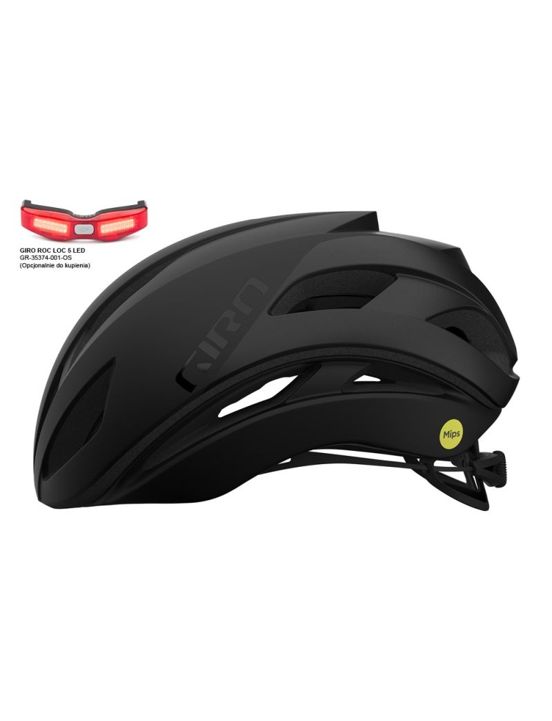 Kask szosowy GIRO ECLIPSE SPHERICAL matte black gloss black