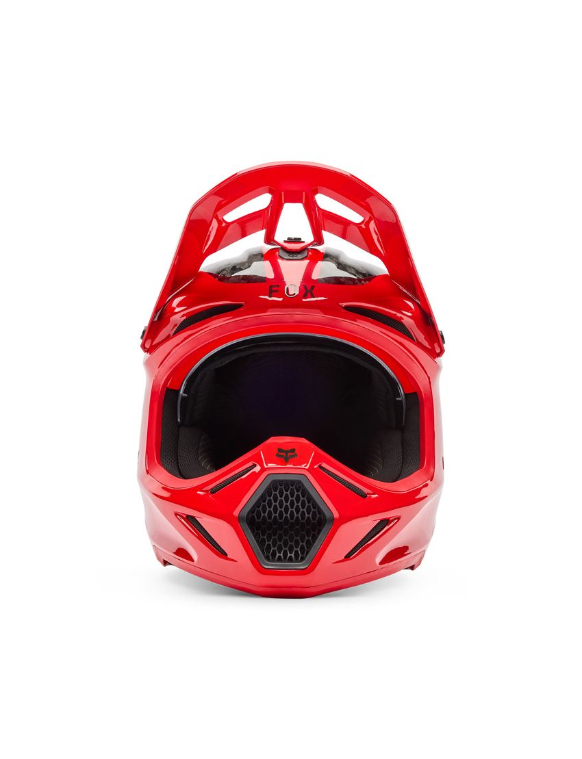 Fox Kask Motocyklowy V3 Rs Fracture Fluo Red L