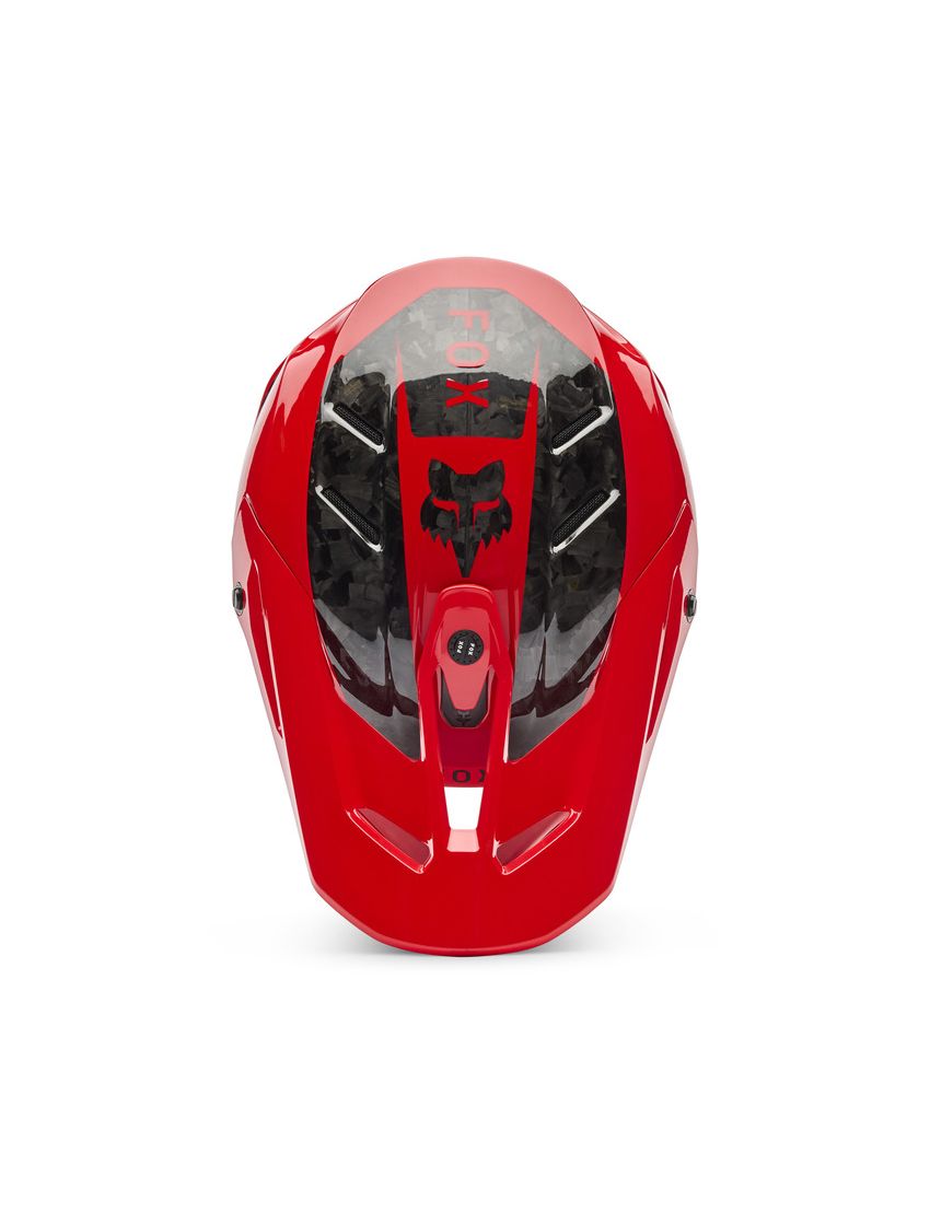 Fox Kask Motocyklowy V3 Rs Fracture Fluo Red L