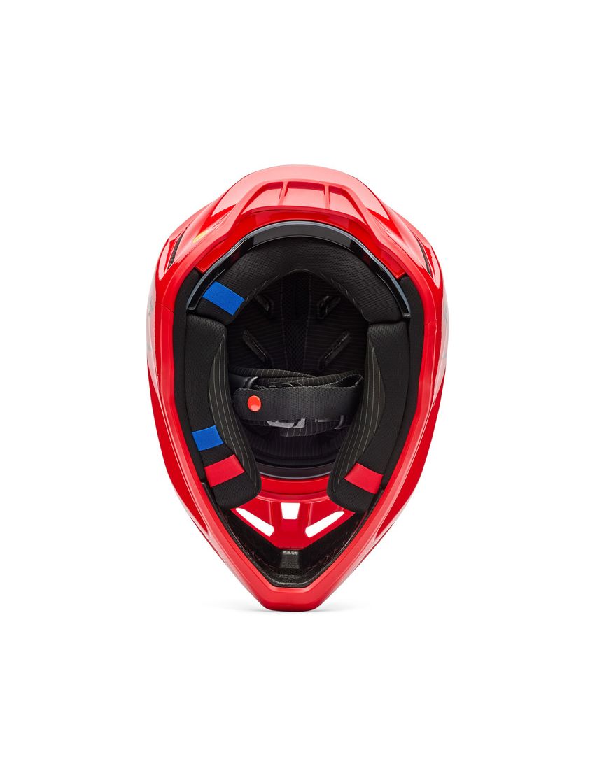 Fox Kask Motocyklowy V3 Rs Fracture Fluo Red L